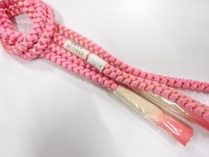 未使用品　正絹　手組帯締め